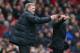 MANCHESTER, ENGLAND - MARCH 16: Manchester United Manager David Moyes reacts during the Barclays Premier League match between Manchester United and Liverpool at Old Trafford on March 16, 2014 in Manchester, England. (Photo by Alex Livesey/Getty Images)