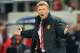 PIRAEUS, GREECE - FEBRUARY 25: Manchester United manager David Moyes reacts on the touchline during the UEFA Champions League Round of 16 first leg match between Olympiacos FC and Manchester United at Karaiskakis Stadium on February 25, 2014 in Piraeus,