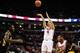 COLUMBUS, OH - JANUARY 12: Aaron Craft #4 of the Ohio State Buckeyes shoots a jump shot agains the Iowa Hawkeyes on January 12, 2014 at Value City Arena in Columbus, Ohio. (Photo by Ryan Young/Getty Images)