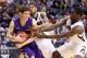 INDIANAPOLIS, IN - MARCH 13: Dave Sobolewski #3 of the Northwestern Wildcats grabs a rebound in the game against the Iowa Hawkeyes during the first round of the Big Ten Basketball Tournament at Bankers Life Fieldhouse on March 13, 2014 in Indianapolis, I