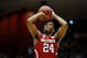 DAYTON, OH - MARCH 18: T.J. Warren #24 of the North Carolina State Wolfpack shoots against the Xavier Musketeers in the second half during the first round of the 2014 NCAA Men's Basketball Tournament at at University of Dayton Arena on March 18, 2014 in