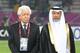 Mohamed Bin Hamman (right) is serving a life-time football ban.