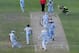 JOHANNESBURG, SOUTH AFRICA - SEPTEMBER 24: The Indian Team celebrate their win with Misbah-ul-Haq looking on after the Twenty20 Championship Final match between Pakistan and India at The Wanderers Stadium on September 24, 2007 in Johannesburg, South Afri