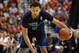 LAS VEGAS, NV - MARCH 15: Kyle Anderson #5 of the UCLA Bruins brings the ball up the court against the Arizona Wildcats during the championship game of the Pac-12 Basketball Tournament at the MGM Grand Garden Arena on March 15, 2014 in Las Vegas, Nevada.