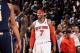 NEW YORK, NY - MARCH 19: Carmelo Anthony #7 of the New York Knicks stands on the court during a game against the Indiana Pacers at Madison Square Garden in New York City on March 19, 2014. NOTE TO USER: User expressly acknowledges and agrees that, by dow