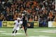 Oct 26, 2013; Corvallis, OR, USA; Oregon State Beavers wide receiver Brandin Cooks (7) catches a pass while being covered by Stanford Cardinal cornerback Wayne Lyons (2) during the 2nd half at Reser Stadium. Stanford defeated Oregon State 20-12. Mandatory