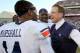 Auburn QB Nick Marshall (left) and head coach Gus Malzahn