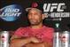 Jun 15, 2013; Winnipeg, MB, Canada; Dan Henderson during the post-fight press conference after fighting Rashad Evans (not pictured) during their Light Heavyweight bout at UFC 161 at MTS Centre. Mandatory Credit: Tom Szczerbowski-USA TODAY Sports
