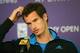 KEY BISCAYNE, FL - MARCH 20: Andy Murray of Great Britain answers questions from the media during a press conference prior to his second round match during day 4 at the Sony Open at Crandon Park Tennis Center on March 20, 2014 in Key Biscayne, Florida.
