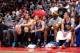 LOS ANGELES, CA - MARCH 12: The Golden State Warriors bench look on during a game against the Los Angeles Clippers at Staples Center on March 12, 2014 in Los Angeles, California. NOTE TO USER: User expressly acknowledges and agrees that, by downloading an