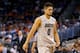 ORLANDO, FL - MARCH 20: Askia Booker #0 of the Colorado Buffaloes walks off the court in the second half against the Pittsburgh Panthers during the second round of the 2014 NCAA Men's Basketball Tournament at Amway Center on March 20, 2014 in Orlando, Fl