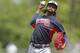 PORT ST. LUCIE, FL - MARCH 20: Ervin Santana #30 of the Atlanta Braves throws the ball against the New York Mets in the first inning during a spring training game at Tradition Field on March 20, 2014 in Port St. Lucie, Florida. (Photo by Joel Auerbach/Ge
