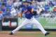PORT ST. LUCIE, FL - MARCH 20: Zack Wheeler #45 of the New York Mets throws the ball against the Atlanta Braves in the first inning during a spring training game at Tradition Field on March 20, 2014 in Port St. Lucie, Florida. (Photo by Joel Auerbach/Get