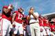 TUSCALOOSA, AL - OCTOBER 26: Head coach Nick Saban of the Alabama Crimson Tide prepares to enter the field with his team prior to facing the Tennessee Volunteers at Bryant-Denny Stadium on October 26, 2013 in Tuscaloosa, Alabama. (Photo by Kevin C. Cox/