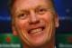 MANCHESTER, ENGLAND - MARCH 18: David Moyes of Manchester United speaks to the media during a press conference at Old Trafford on March 18, 2014 in Manchester, England. (Photo by Laurence Griffiths/Getty Images)