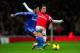 LONDON, ENGLAND - DECEMBER 23: Tomas Rosicky of Arsenal tackles Eden Hazard of Chelsea during the Barclays Premier League match between Arsenal and Chelsea at Emirates Stadium on December 23, 2013 in London, England. (Photo by Shaun Botterill/Getty Imag