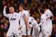 LONDON, ENGLAND - FEBRUARY 22: Wayne Rooney of Manchester United celebrates with team mates after scoring during the Barclays Premier League match between Crystal Palace and Manchester United at Selhurst Park on February 22, 2014 in London, England. (Ph