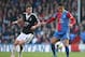 LONDON, ENGLAND - MARCH 08: Thomas Ince of Palace looks to attack during the Barclays Premier League match between Crystal Palace and Southampton at Selhurst Park on March 08, 2014 in London, England. (Photo by Charlie Crowhurst/Getty Images)