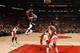 TORONTO, CANADA - March 21: Russell Westbrook #0 of the Oklahoma City Thunder goes up for a shot against the Toronto Raptors on March 21, 2014 at the Air Canada Centre in Toronto, Ontario, Canada. NOTE TO USER: User expressly acknowledges and agrees that
