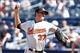 Jul 6, 2013; Bronx, NY, USA; Baltimore Orioles starting pitcher Kevin Gausman (37) pitches against the New York Yankees during the seventh inning at Yankee Stadium. Mandatory Credit: Debby Wong-USA TODAY Sports