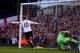 LONDON, ENGLAND - MARCH 22: Wayne Rooney of Manchester United celebrates after scoring his team's second goal during the Barclays Premier League match between West Ham United and Manchester United at Boleyn Ground on March 22, 2014 in London, England. (