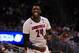 Mar 22, 2014; Orlando, FL, USA; Louisville Cardinals forward Montrezl Harrell (24) reacts in the second half of a men's college basketball game against the Saint Louis Billikens during the third round of the 2014 NCAA Tournament at Amway Center. Mandatory