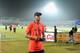 CHITTAGONG, BANGLADESH - MARCH 22: England captain Stuart Broad leaves the field as second rain shower stops play during the ICC World Twenty20 Bangladesh 2014 group 1 match between England and New Zealand at Zahur Ahmed Chowdhury Stadium on March 22, 20