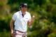 ORLANDO, FL - MARCH 22: Keegan Bradley of the United States waves after putting on the sixth hole during the third round of the Arnold Palmer Invitational presented by MasterCard at the Bay Hilll Club and Lodge on March 22, 2014 in Orlando, Florida. (Ph