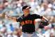 GLENDALE, AZ - MARCH 22: Tim Hudson #17 of the San Francisco Giants pitches during a game against the Chicago White Sox at Camelback Ranch on March 22, 2014 in Glendale, Arizona. (Photo by Sarah Glenn/Getty Images)