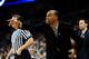 Harvard coach Tommy Amaker did not give up against the Spartans.