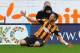 HULL, ENGLAND - MARCH 22: Liam Rosenior of Hull City celebrates scoring the first goal during the Barclays Premier League match between Hull City and West Bromwich Albion at the KC Stadium on March 22, 2014 in Hull, England. (Photo by Tim Keeton/Getty I
