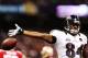 NEW ORLEANS, LA - FEBRUARY 03: Ed Dickson #84 of the Baltimore Ravens reacts after a play in the first half against the San Francisco 49ers during Super Bowl XLVII at the Mercedes-Benz Superdome on February 3, 2013 in New Orleans, Louisiana. (Photo by C