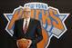 Mar 18, 2014; New York, NY, USA; New York Knicks new president of basketball of operations Phil Jackson is introduced at a press conference at Madison Square Garden. Mandatory Credit: William Perlman/THE STAR-LEDGER via USA TODAY Sports