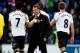CARDIFF, WALES - MARCH 22: Luis Suarez of Liverpool is congratulated by his manager Brendan Rogers after the final whistle during the Barclays Premier League match between Cardiff City and Liverpool at Cardiff City Stadium on March 22, 2014 in Cardiff, Wa