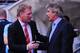 MANCHESTER, ENGLAND - SEPTEMBER 22: David Moyes manager of Manchester United (L) and Manuel Pellegrini manager of Manchester City shake hands prior to the Barclays Premier League match between Manchester City and Manchester United at the Etihad Stadium o