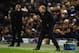 WEST BROMWICH, ENGLAND - FEBRUARY 11: Manager Pepe Mel of West Brom gestures as Jose Mourinho of Chelsea looks on during the Barclays Premier League match between West Bromwich Albion and Chelsea at The Hawthorns on February 11, 2014 in West Bromwich, En
