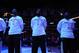 LOS ANGELES, CA - FEBRUARY 5: (L-R) Chris Bosh #1, LeBron James #6, and Dwyane Wade #3 of the Miami Heat stand together during the performance of the National Anthem before facing the Los Angeles Clippers at Staples Center on February 5, 2014 in Los Angel