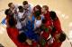 ORLANDO, FL - MARCH 22: The Louisville Cardinals huddle before taking on the Saint Louis Billikens during the third round of the 2014 NCAA Men's Basketball Tournament at Amway Center on March 22, 2014 in Orlando, Florida. (Photo by Mike Ehrmann/Getty Im