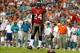 Nov 11, 2013; Tampa, FL, USA;Tampa Bay Buccaneers cornerback Darrelle Revis (24) against the Miami Dolphins during the first half at Raymond James Stadium. Mandatory Credit: Kim Klement-USA TODAY Sports