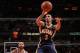 CHICAGO, IL - MARCH 24: George Hill #3 of the Indiana Pacers passes the ball against the Chicago Bulls on March 24, 2014 at the United Center in Chicago, Illinois. NOTE TO USER: User expressly acknowledges and agrees that, by downloading and or using this