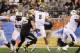 GLENDALE, AZ - JANUARY 01: Quarterback Blake Bortles #5 of the UCF Knights throws a pass during the Tostitos Fiesta Bowl against the Baylor Bears at University of Phoenix Stadium on January 1, 2014 in Glendale, Arizona. (Photo by Christian Petersen/Gett