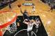 NEW YORK, NY - MARCH 19: Al Jefferson #25 of the Charlotte Bobcats shoots against the Brooklyn Nets at the Barclays Center on March 19, 2014 in the Brooklyn borough of New York City in New York City. NOTE TO USER: User expressly acknowledges and agrees th