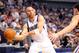 Apr 20, 2012; Dallas, TX, USA; Dallas Mavericks point guard Jason Kidd (2) passes the ball during the first quarter against the Golden State Warriors at the American Airlines Center. Mandatory Credit: Jerome Miron-USA TODAY Sports