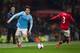 David Silva leaves Patrice Evra for dead on City's right flank