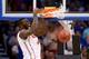 ORLANDO, FL - MARCH 22: Patric Young #4 of the Florida Gators dunks the ball in the second half while taking on the Pittsburgh Panthers during the third round of the 2014 NCAA Men's Basketball Tournament at Amway Center on March 22, 2014 in Orlando, Flor