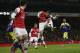 Lukas Podolski, with a goal and assist to his name, was instrumental in the breathtaking period of Arsenal success late in the second half.