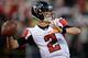 SAN FRANCISCO, CA - DECEMBER 23: Quarterback Matt Ryan #2 of the Atlanta Falcons warms up during pre-game prior to playing the San Francisco 49ers at Candlestick Park on December 23, 2013 in San Francisco, California. (Photo by Thearon W. Henderson/Gett