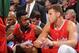 The twin towers of DeAndre Jordan and Blake Griffin have stepped their games up this season for the L.A. Clippers.