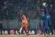 CHITTAGONG, BANGLADESH - MARCH 24: Kumar Sangakkara of Sri Lanka successfully appeals for the wicket of Ahsan Malik of the Netherlands during the ICC World Twenty20 Bangladesh 2014 Group 1 match between Sri Lanka and the Netherlands at Zahur Ahmed Chowdh