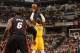 INDIANAPOLIS - MARCH 26: Roy Hibbert #55 of the Indiana Pacers shoots against the Miami Heat at Bankers Life Fieldhouse on March 26, 2014 in Indianapolis, Indiana. NOTE TO USER: User expressly acknowledges and agrees that, by downloading and or using thi